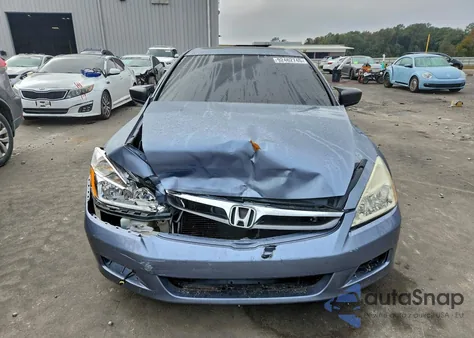 2007 Honda Accord Ex z USA, uszkodzony, nr VIN 1HGCM66567A076030